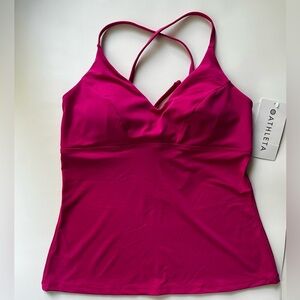 Athleta Fuchsia Strappy Tank
